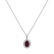 Diamond necklace with Ruby Glamour Princess3