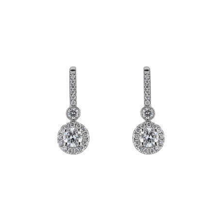 Diamond earrings Charmayane