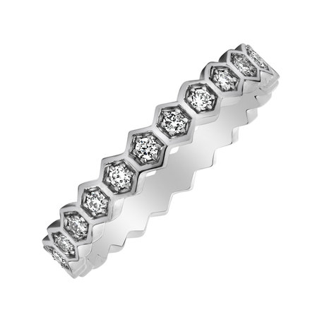 Diamond ring Unique Infinity