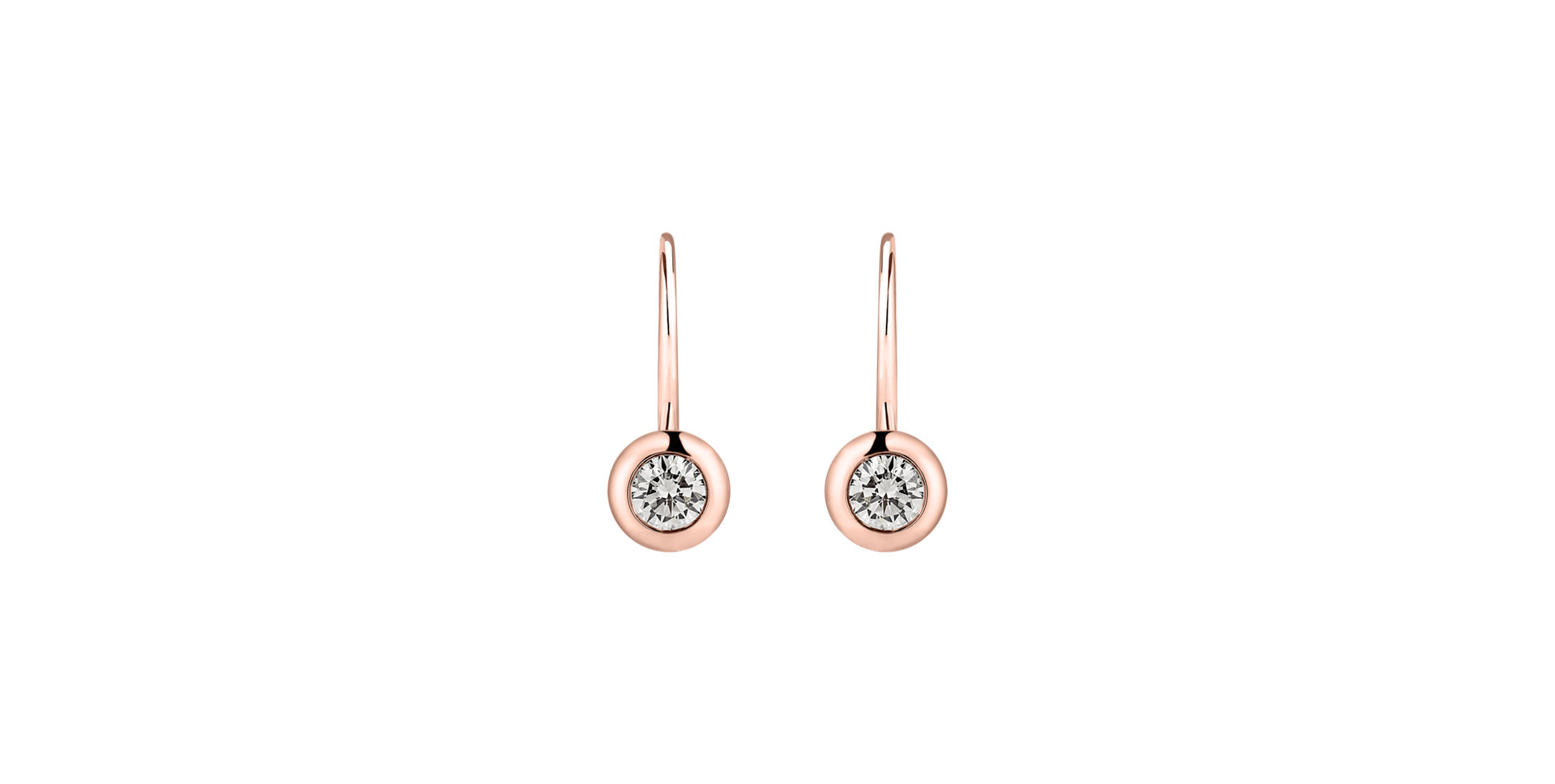 Diamond earrings Sparkling Dots
