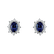 Diamond earrings with Tanzanite Mary Magdalene5