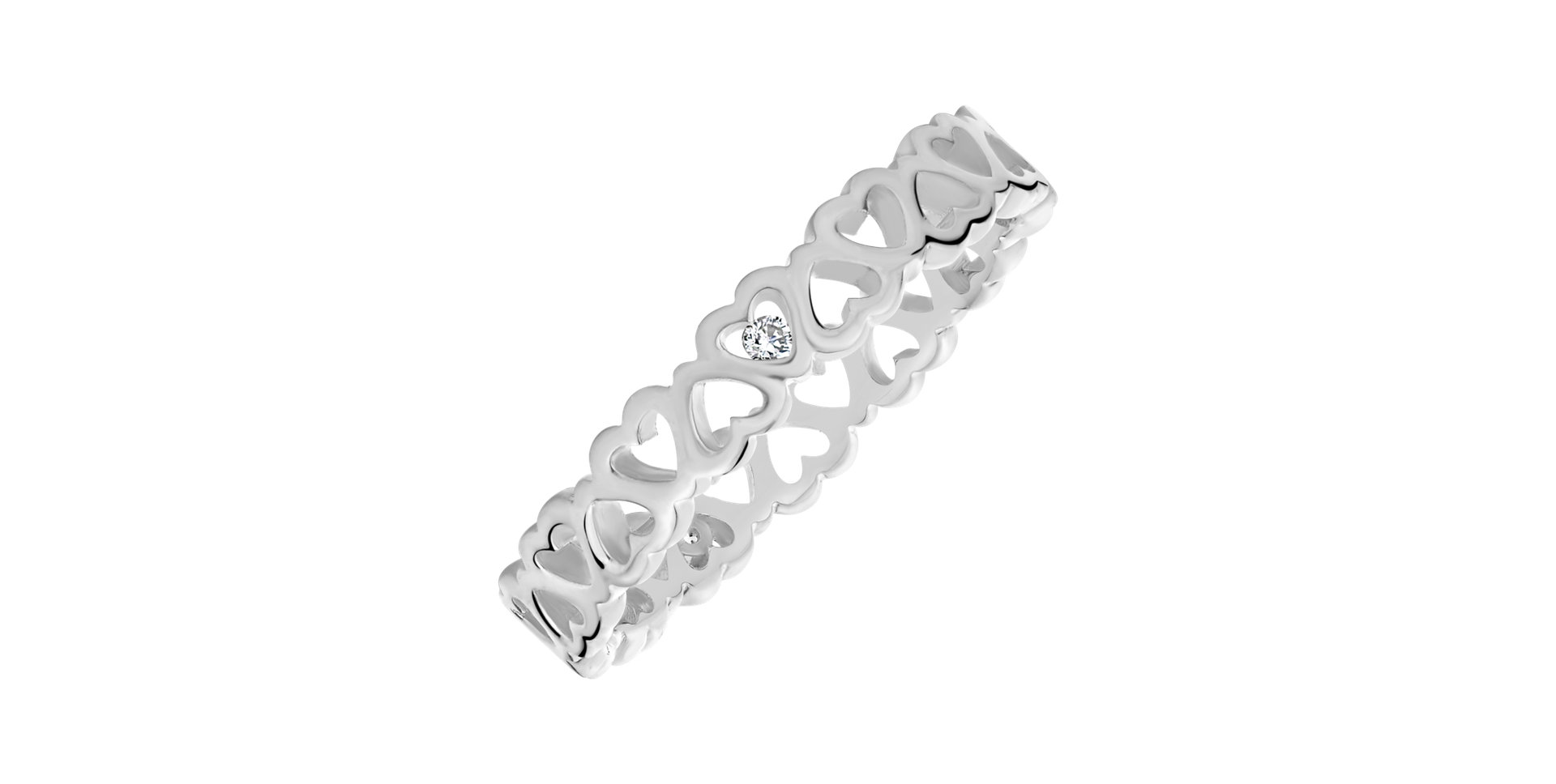 Diamond ring Love Contour