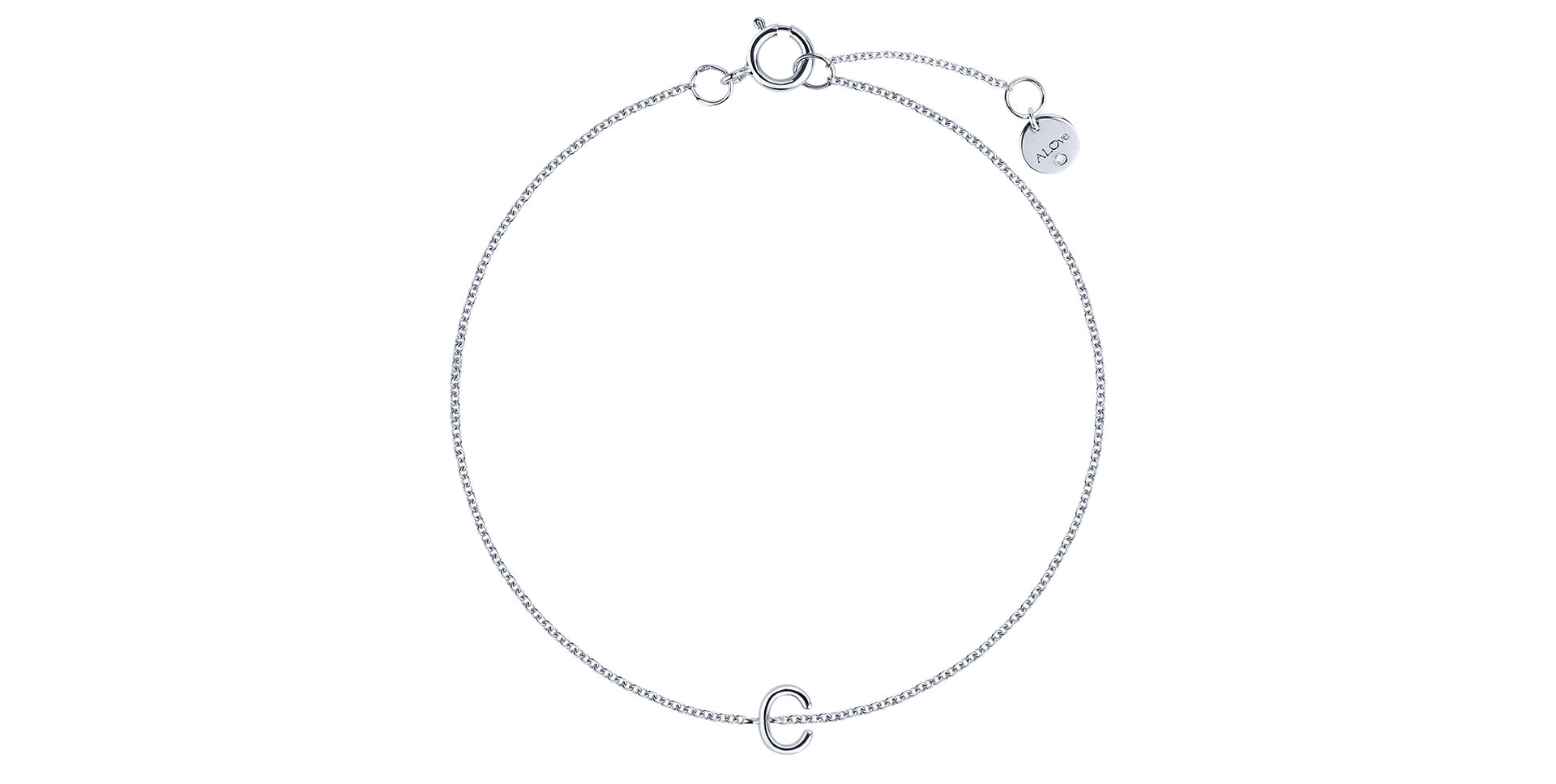 Diamond bracelet Round Line C