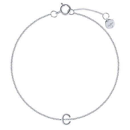 Diamond bracelet Round Line C