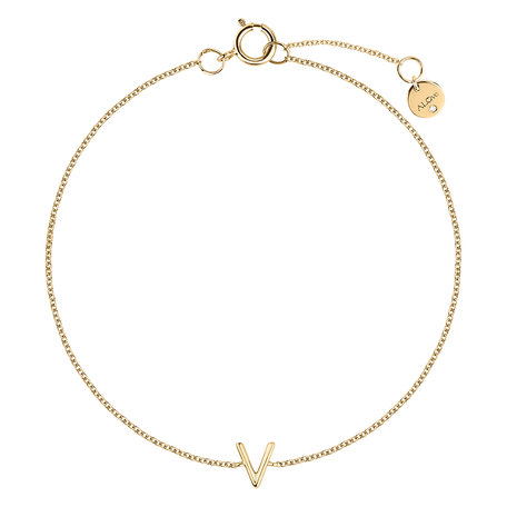 Diamond bracelet Round Line V