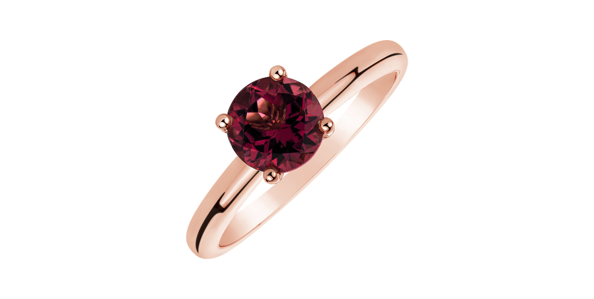 Ring with Rhodolite Bonbon