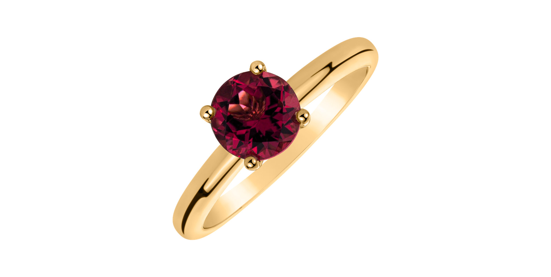 Ring with Rhodolite Bonbon