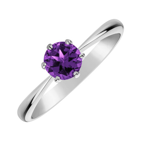 Ring with Amethyst Brazil Bonbon