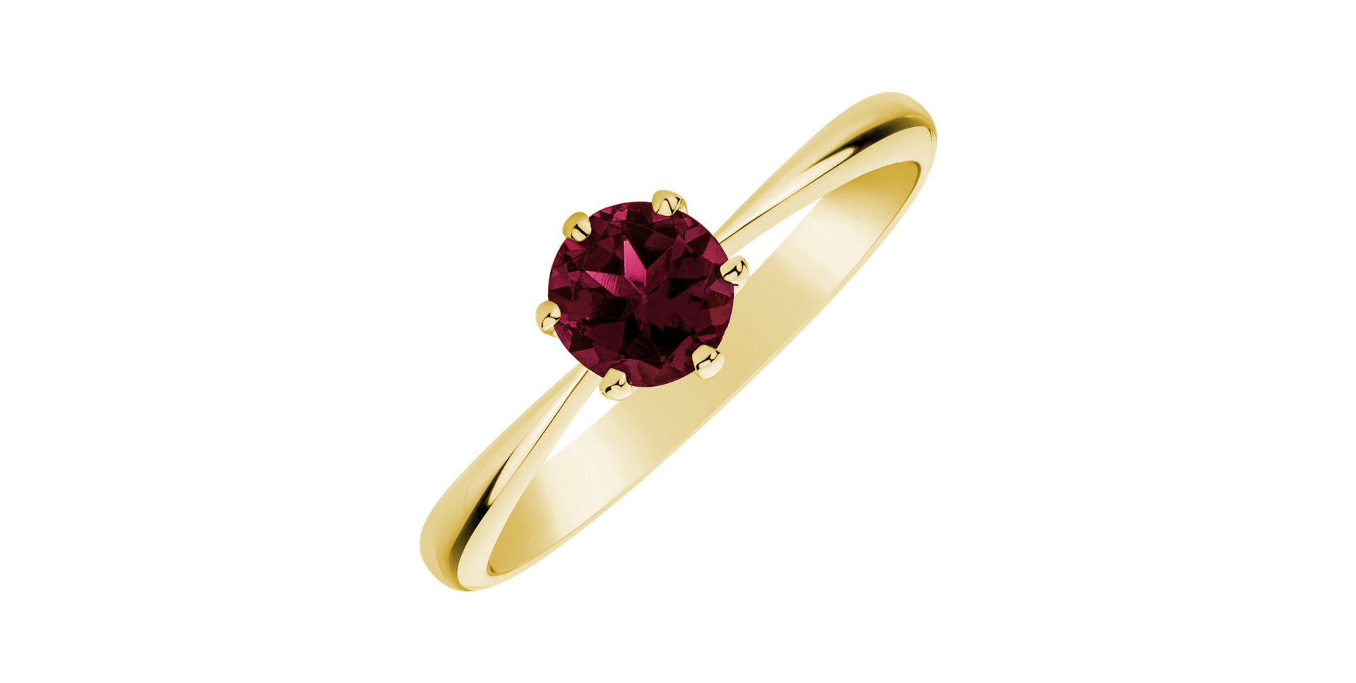 Ring with Rhodolite Bonbon
