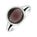 Ring with Smoky Quartz Bonbon6