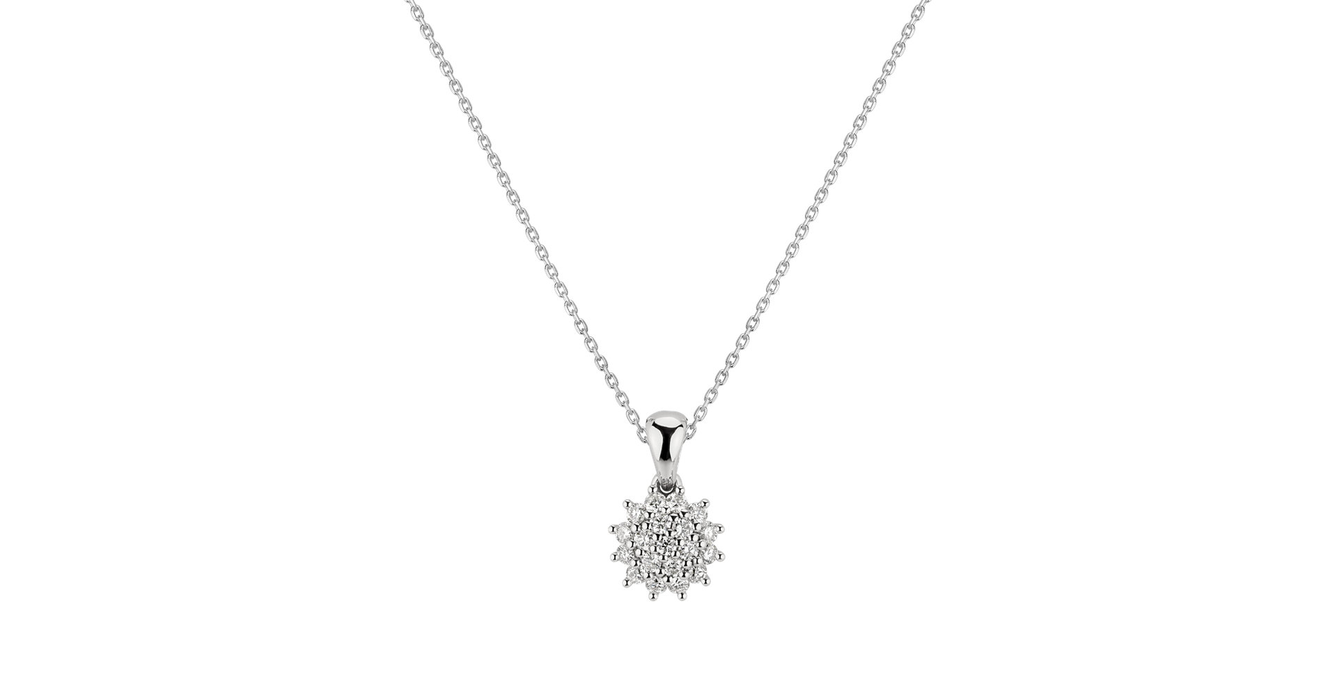 Diamond pendant Delicate Star
