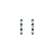 Diamond earrings and Emerald Gem Grace5