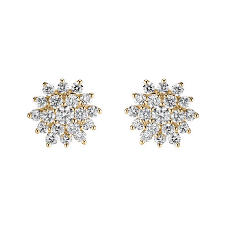 Diamond earrings Evening Sky