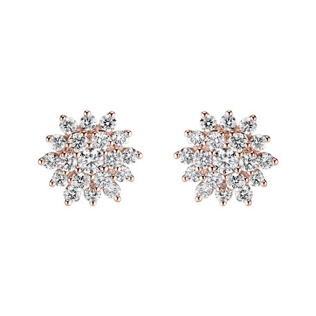 Diamond earrings Evening Sky