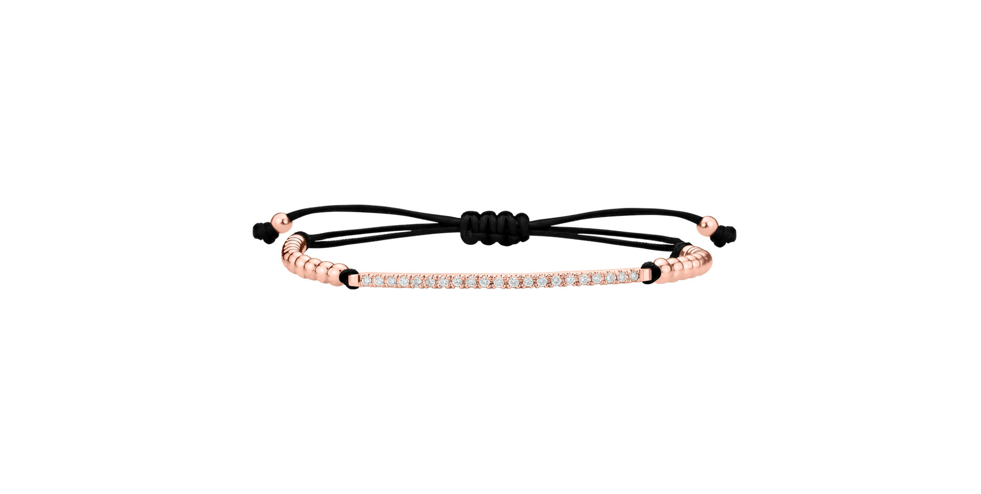 Bracelet with diamonds Shamballa