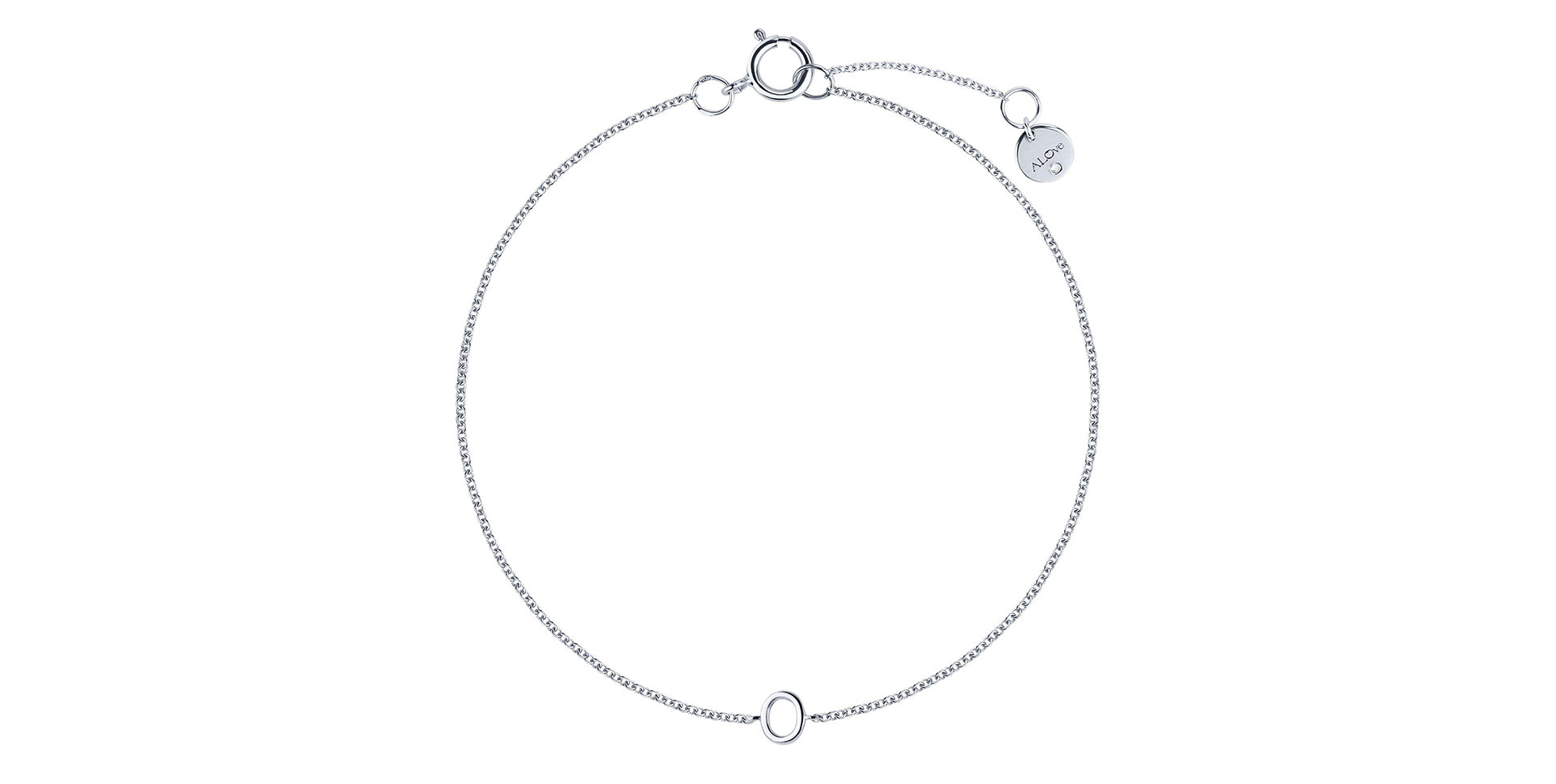 Diamond bracelet Round Line O