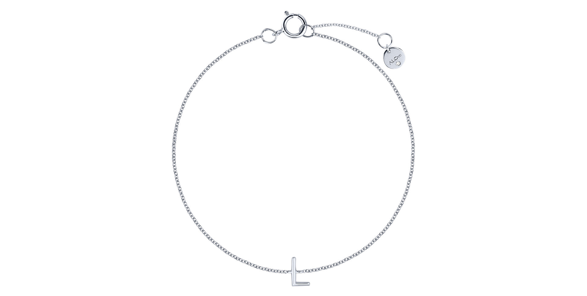 Diamond bracelet Round Line L