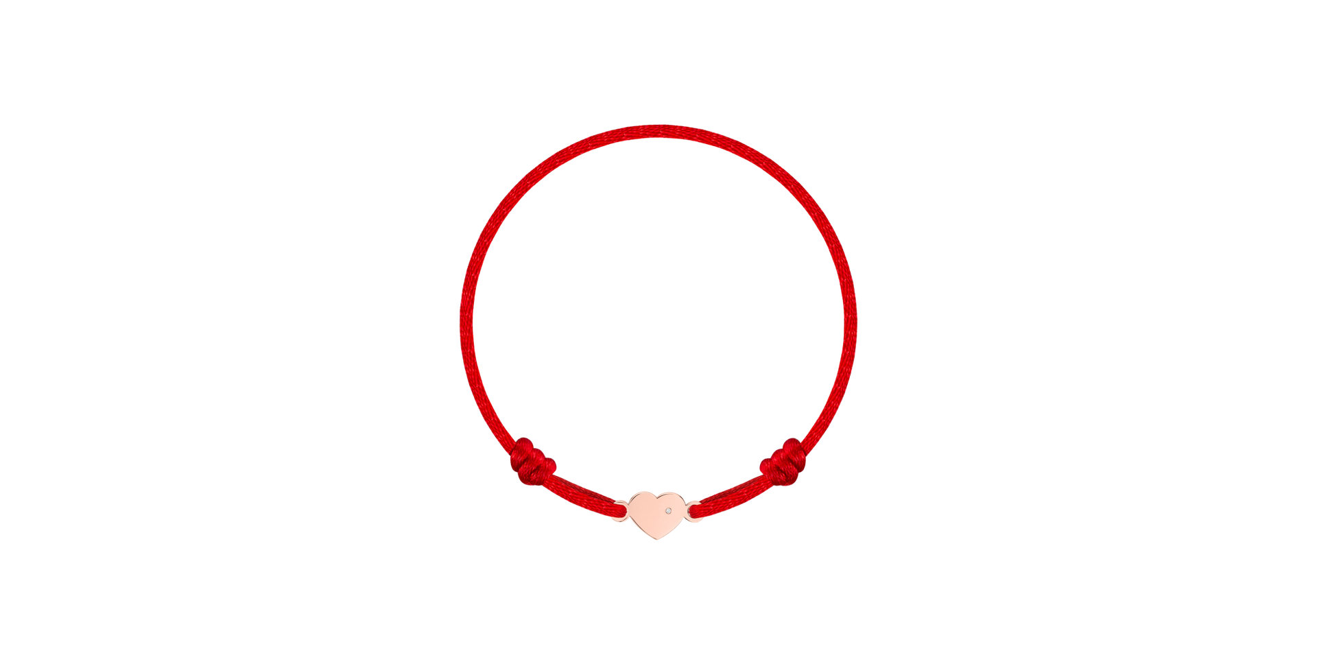 Children's diamond bracelet Heart