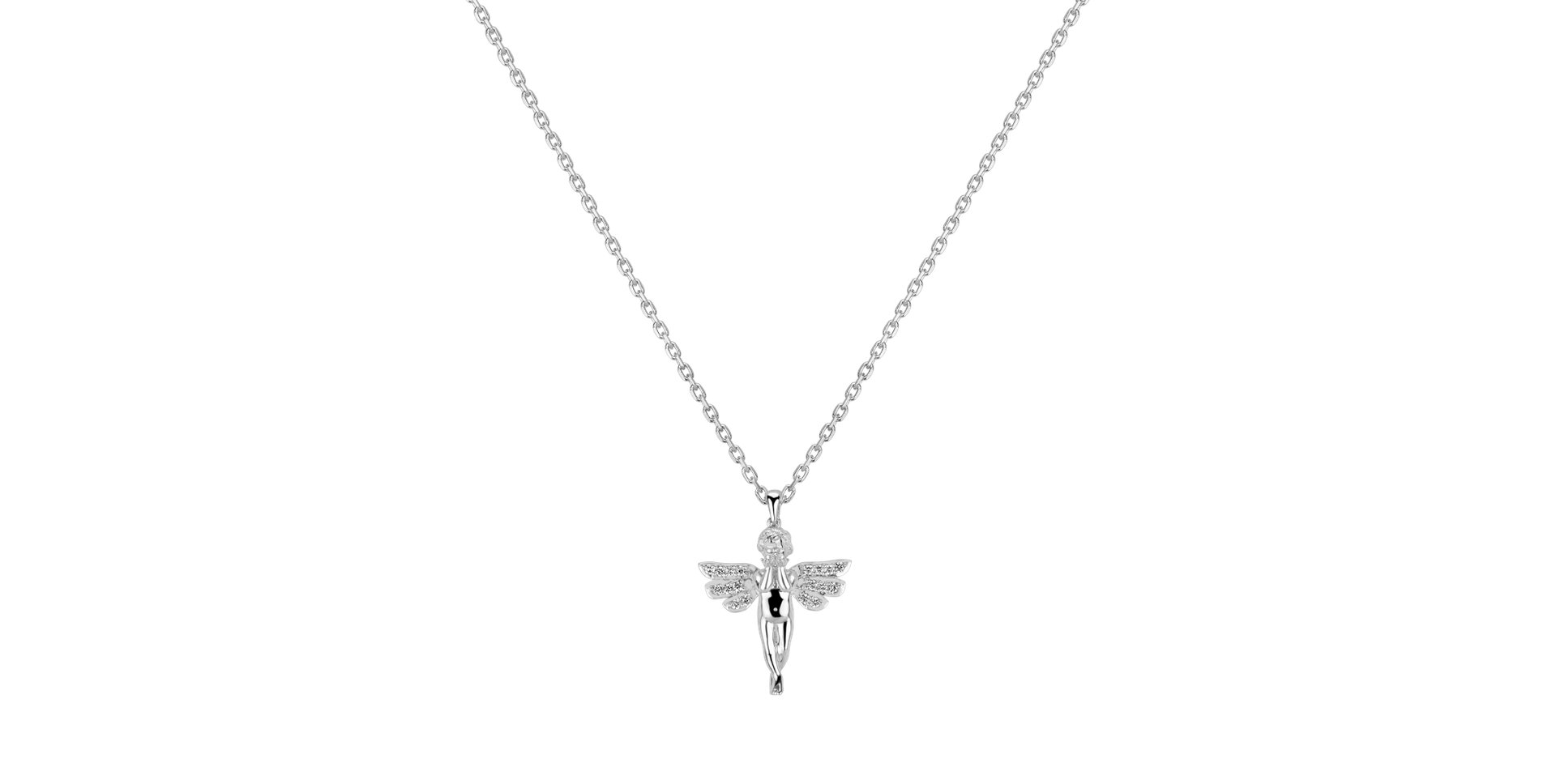 Diamond pendant Glossy Angel