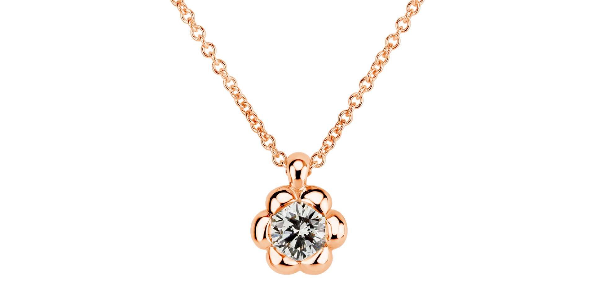 Diamond necklace Blooming Love