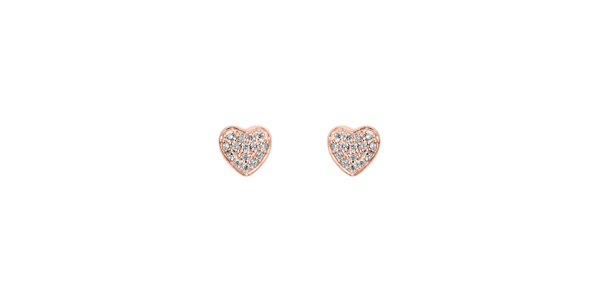 Diamond earrings Amazing Heart