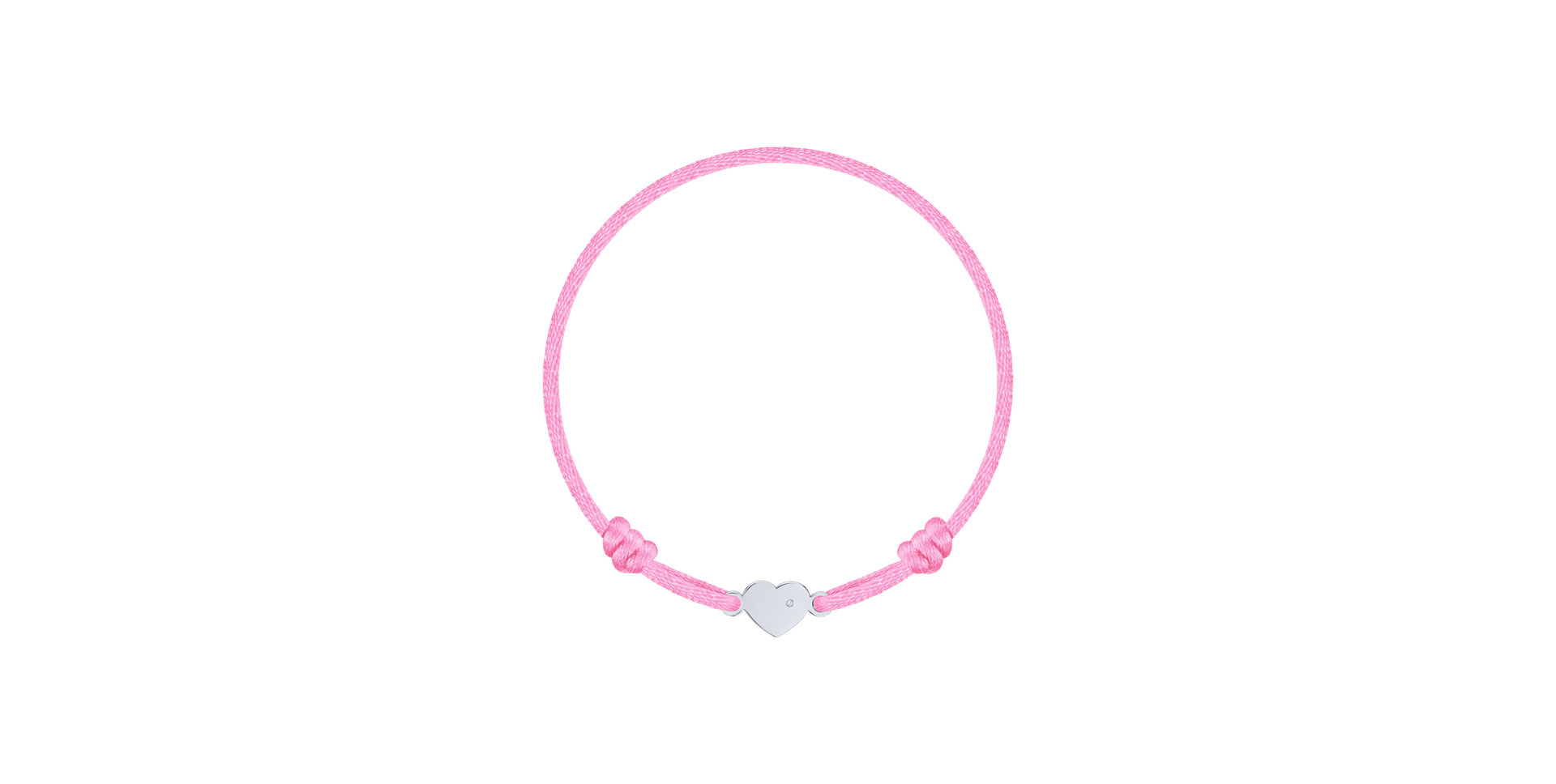 Children's diamond bracelet Heart