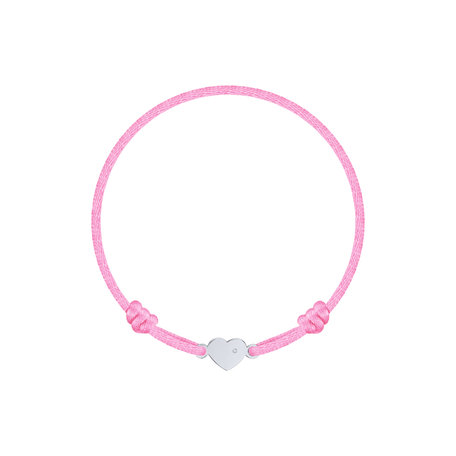 Children's diamond bracelet Heart