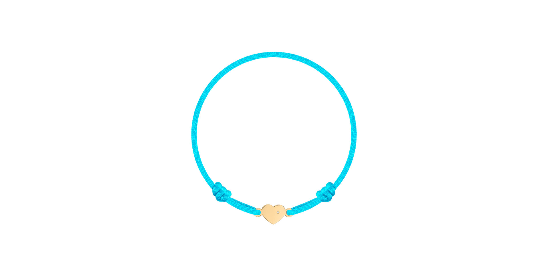 Children's diamond bracelet Heart