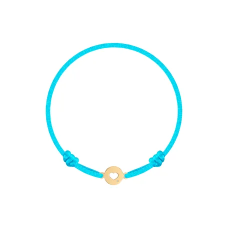 Children's diamond bracelet Heart Circle