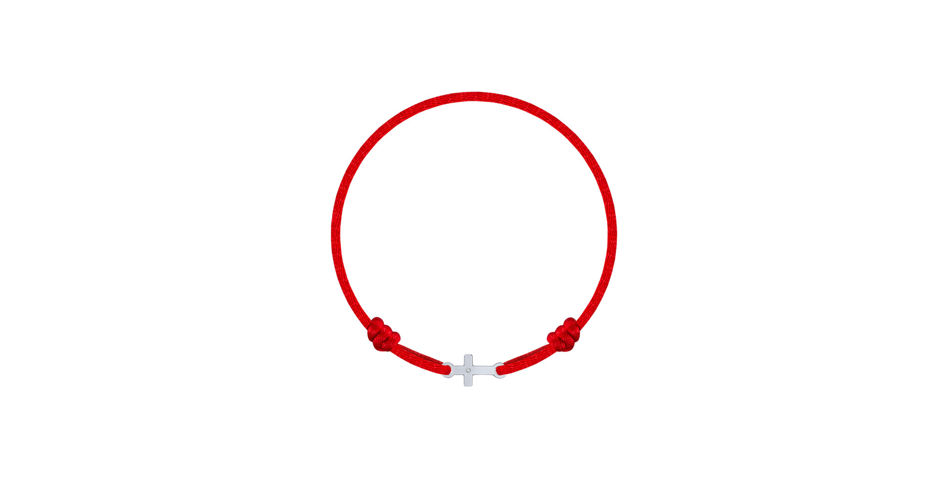 Children's diamond bracelet Tiny Cross