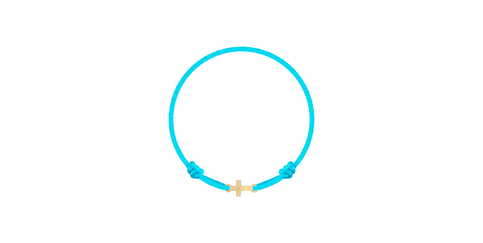 Children's diamond bracelet Tiny Cross