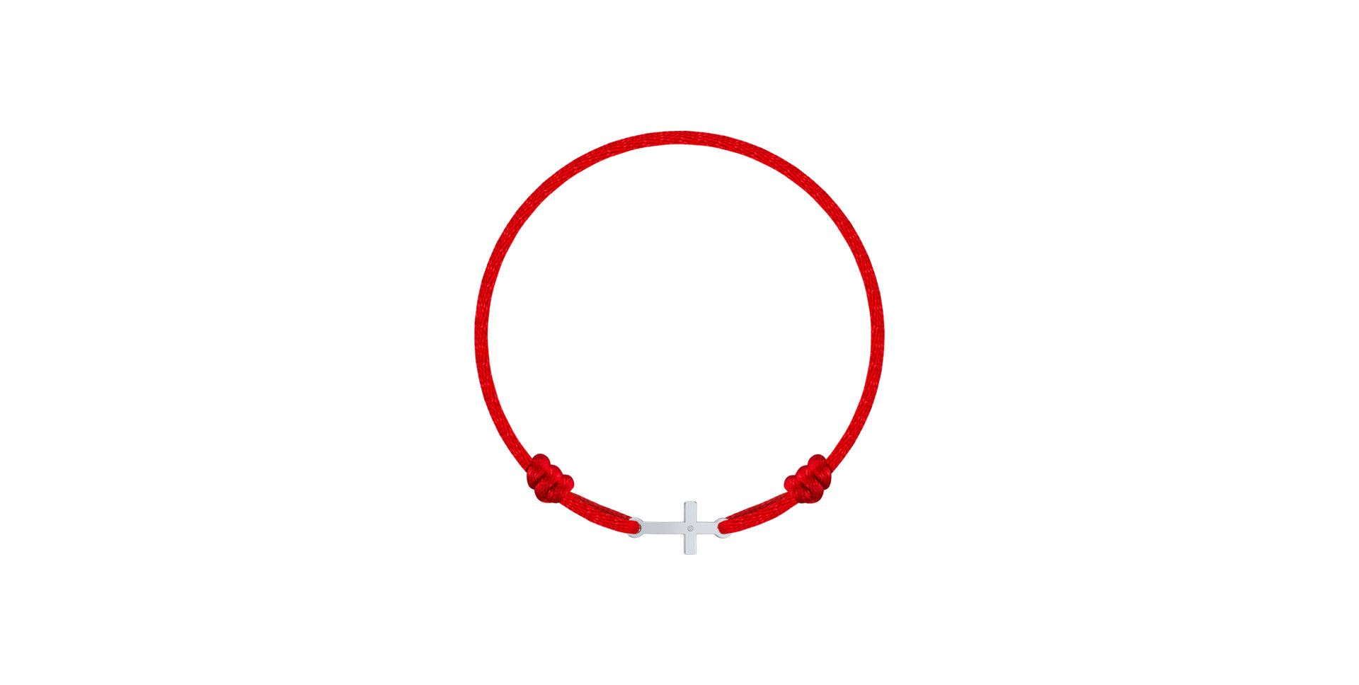 Children's diamond bracelet Tiny Cross