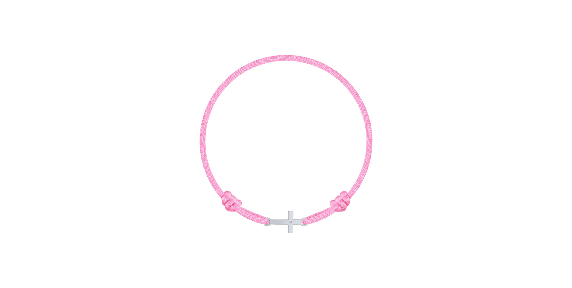 Children's diamond bracelet Tiny Cross