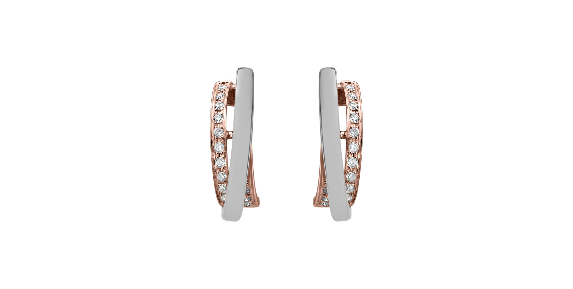 Diamond earrings Dream Wings