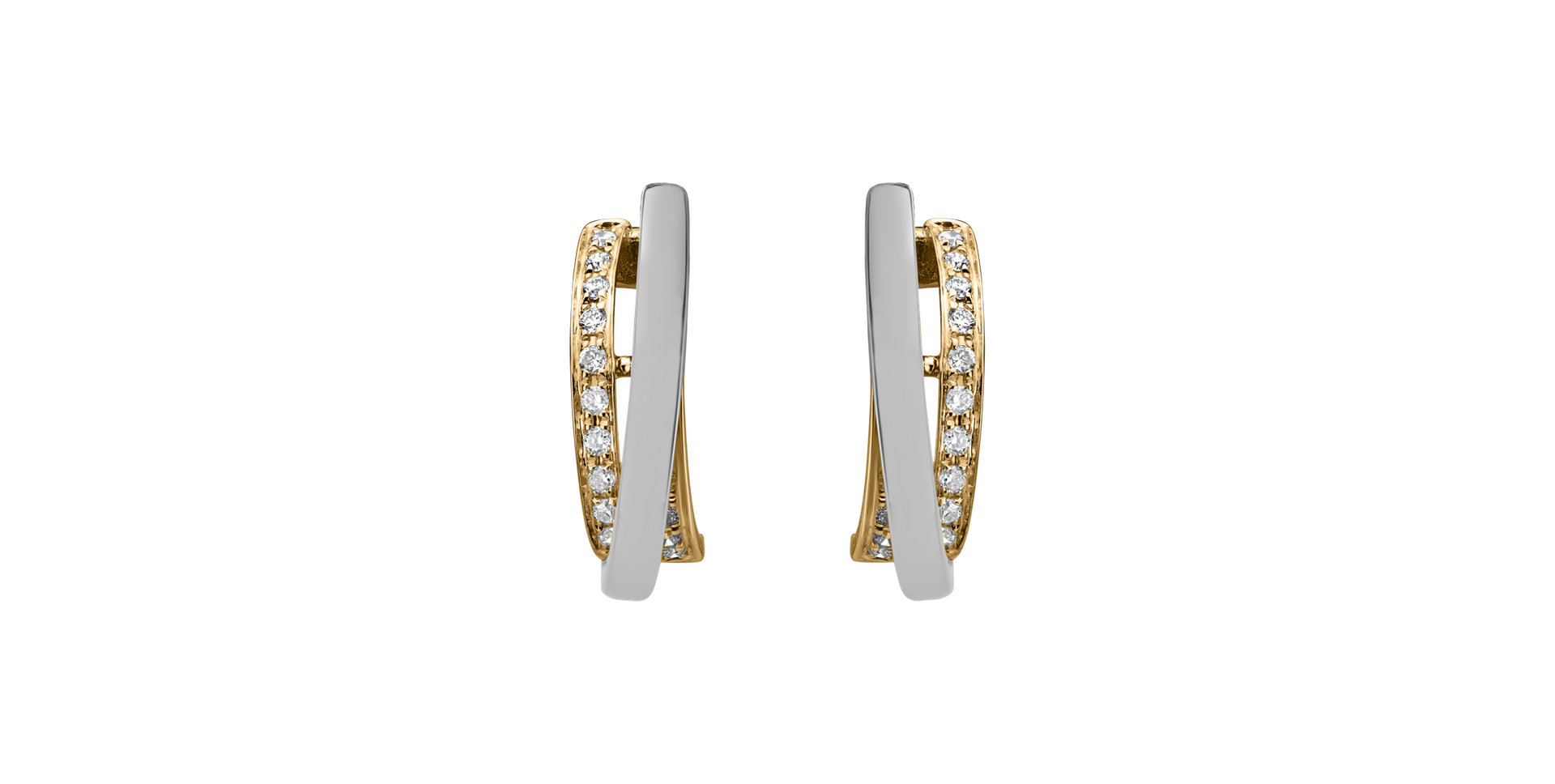 Diamond earrings Dream Wings