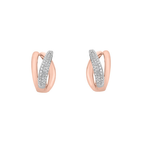 Diamond earrings Sunshine Streamer