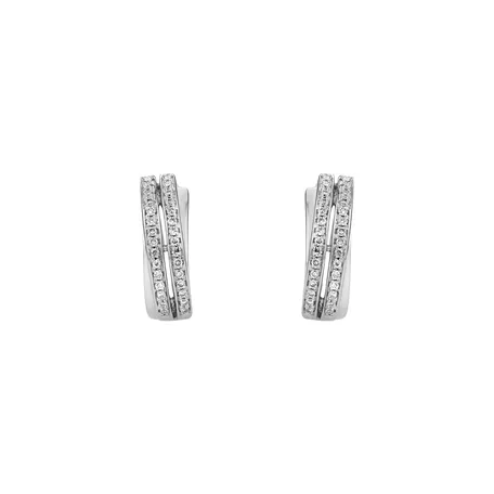 Diamond earrings Precious Sunray