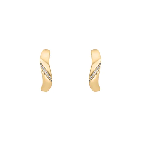 Diamond earrings Moon Ray