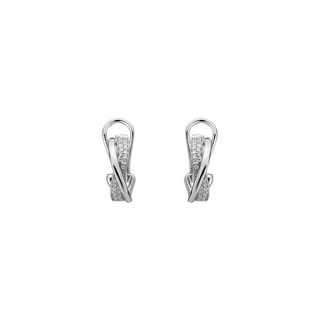 Diamond earrings Essential Ray