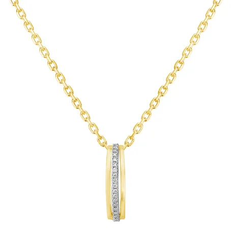 Diamond pendant Elegant Line