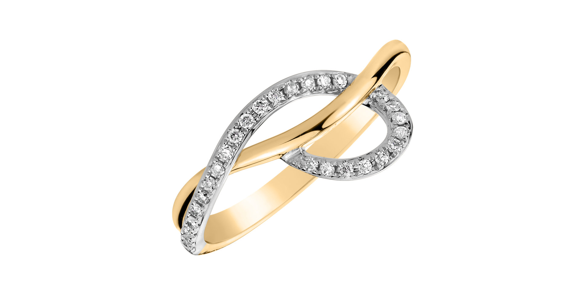 Diamond ring Sparkling Twist