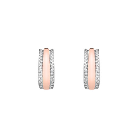 Diamond earrings Eternity Sparkle