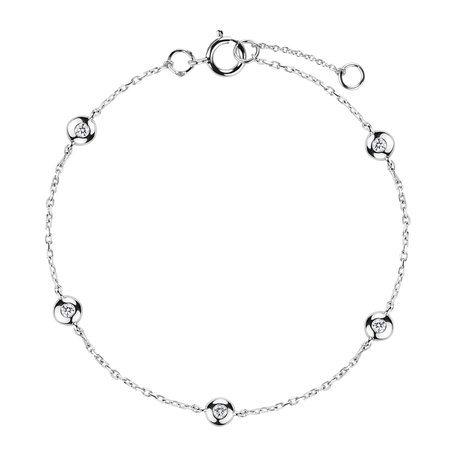 Bracelet with diamonds Sparkling Dots