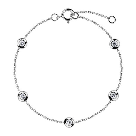 Bracelet with diamonds Sparkling Dot