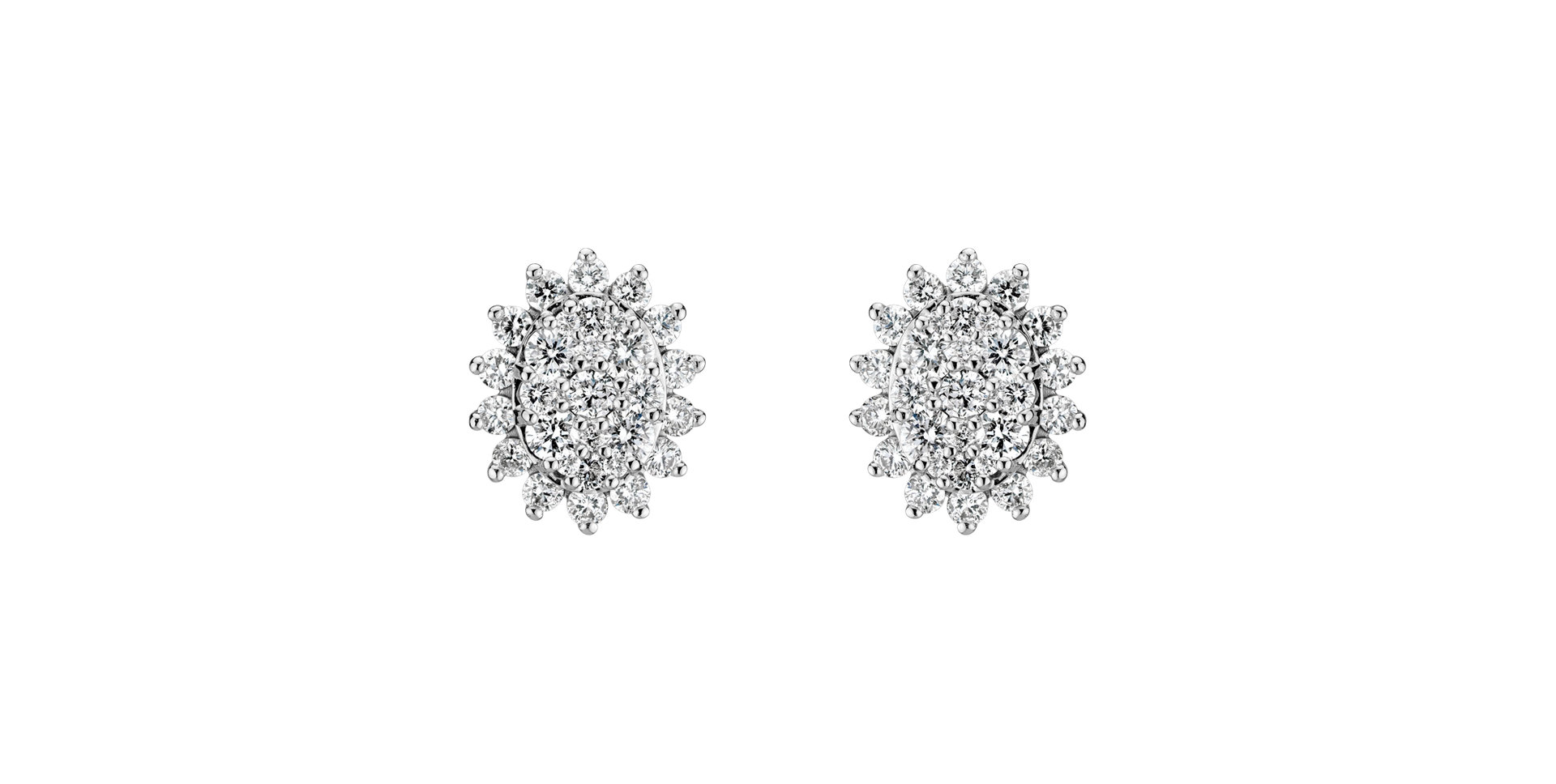 Diamond earrings Midnight Star