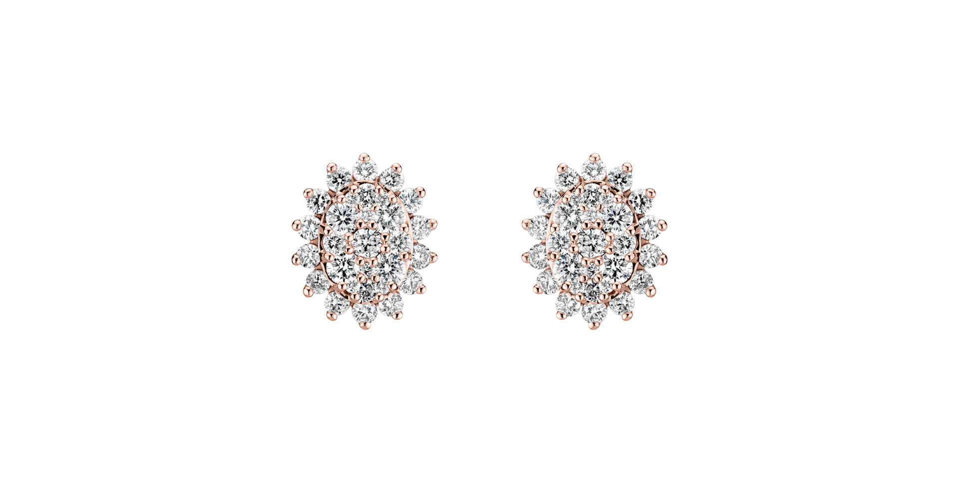 Diamond earrings Midnight Star