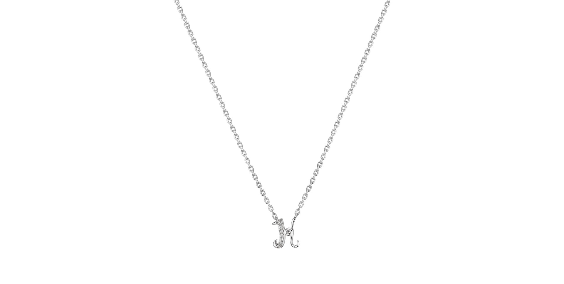 Diamond necklace Curly Diamonds K