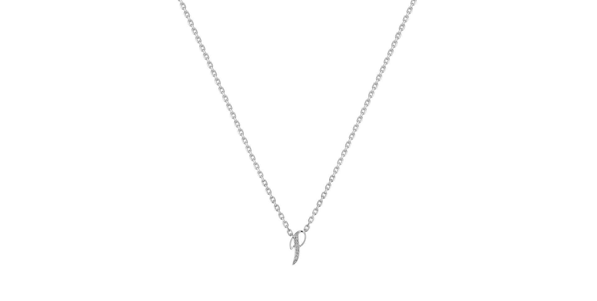 Diamond necklace Curly Diamonds P