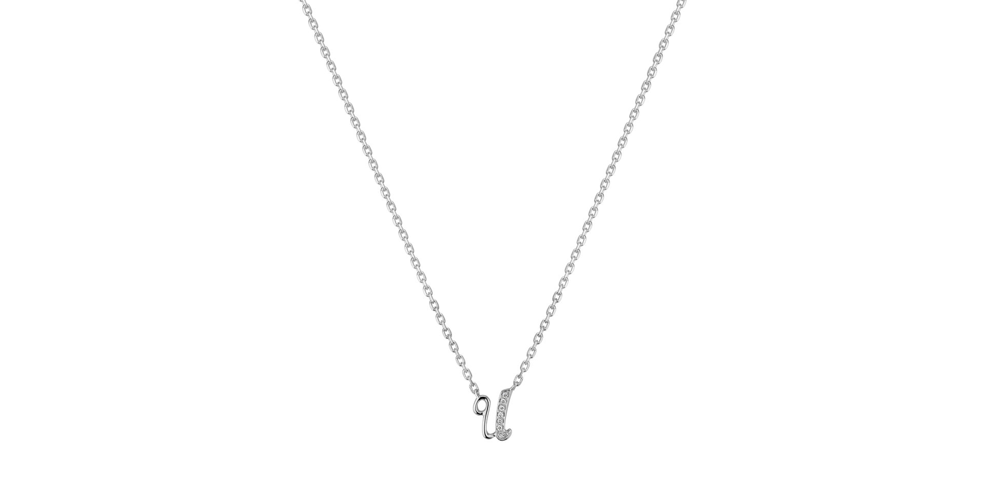 Diamond necklace Curly Diamonds U