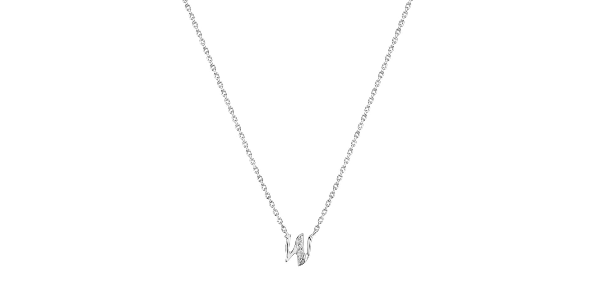 Diamond necklace Curly Diamonds W